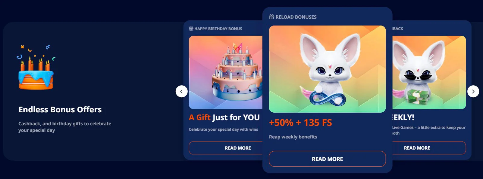 endlose Bonusangebote Monro Casino